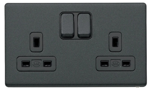 Electric socket gang - mk,